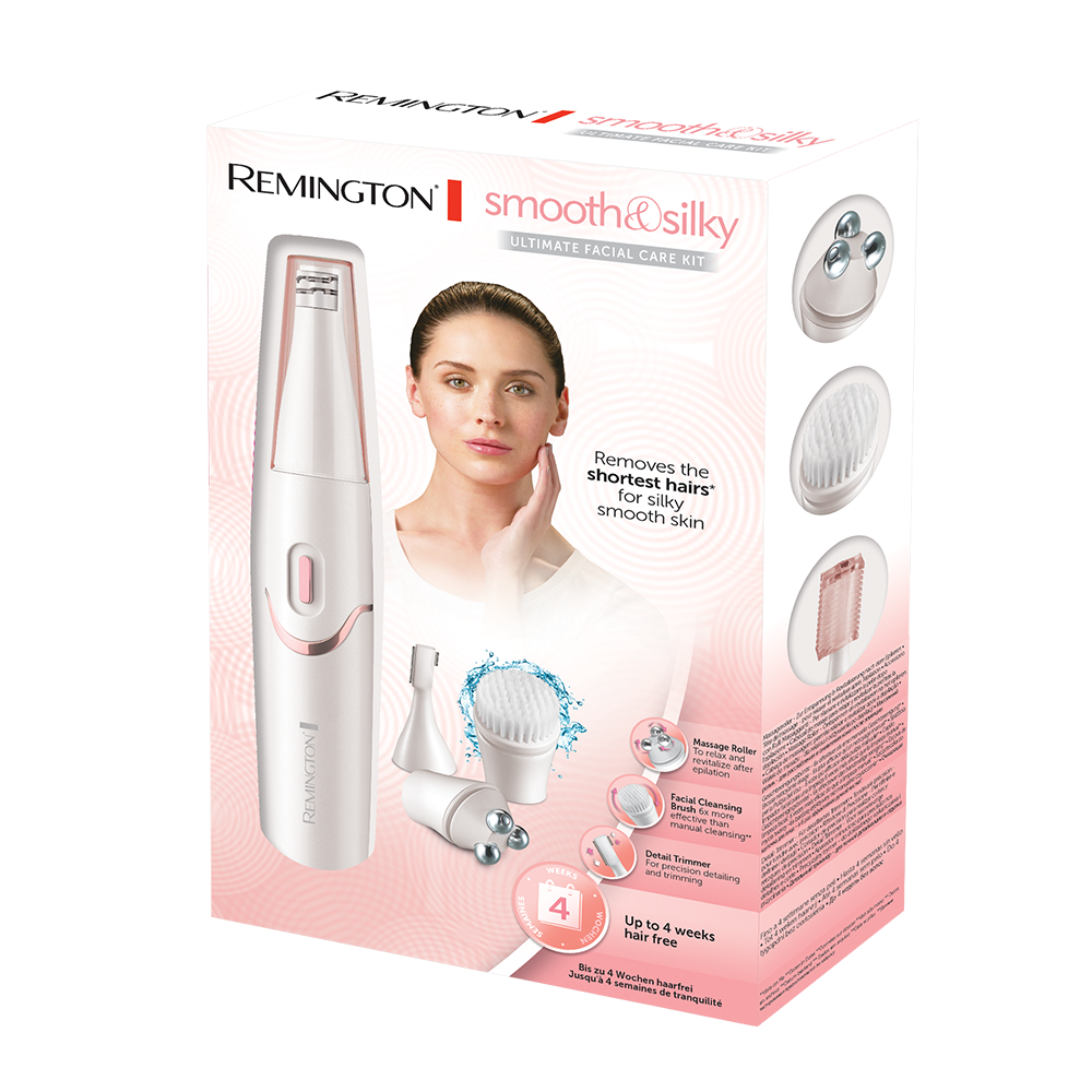 Remington Gesichtspflege smooth&silky Kit | Ultimatives