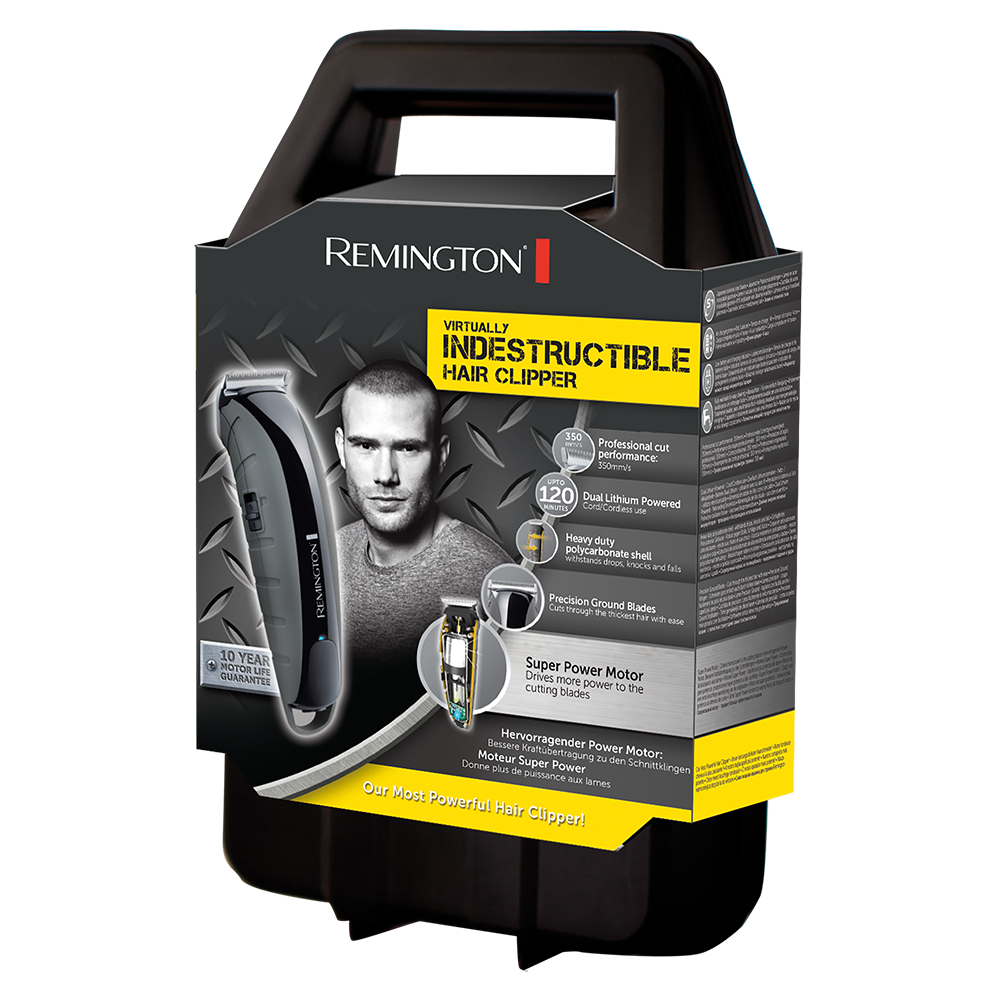 remington virtually indestructible barber clippers