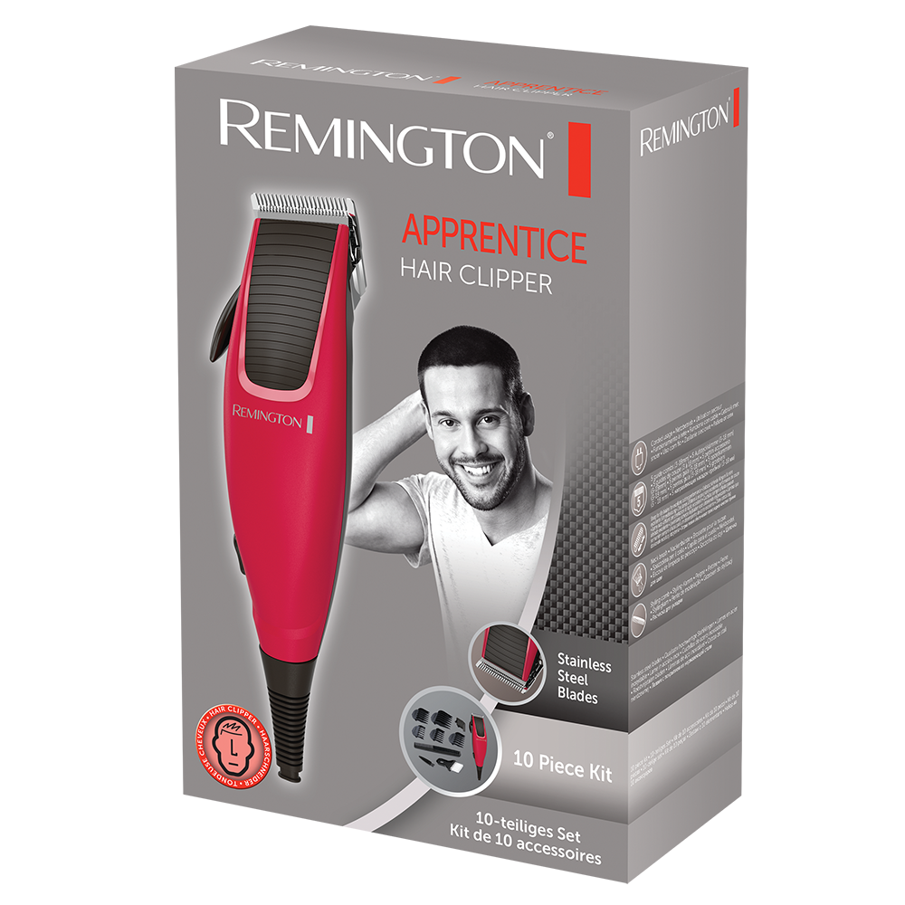 remington hair clipper size guide