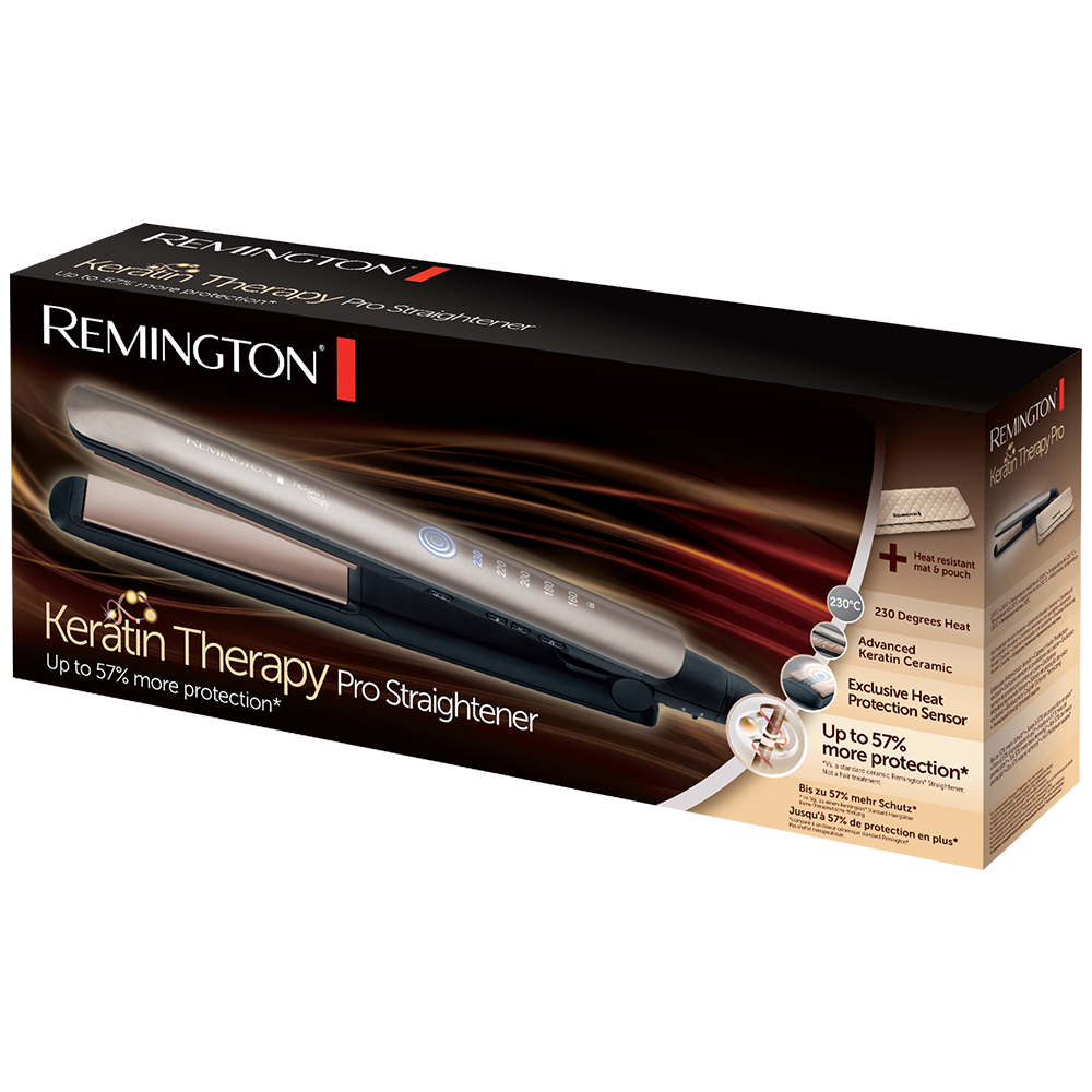 cangrejo Prefijo linda Plancha Keratin Therapy Pro | Remington