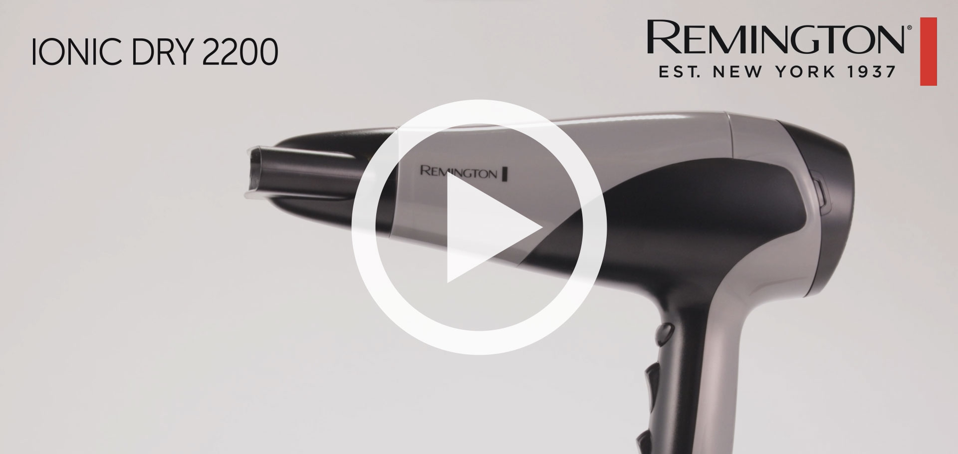 2200 | Hairdryer Remington | Remington With Ionic Dry Diffuser |