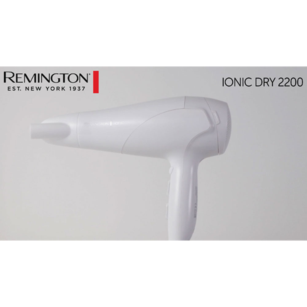 Test Remington Ionic Dry 2200 : un sèche-cheveux d'entrée de gamme qui ne  commet pas d'impair - Les Numériques