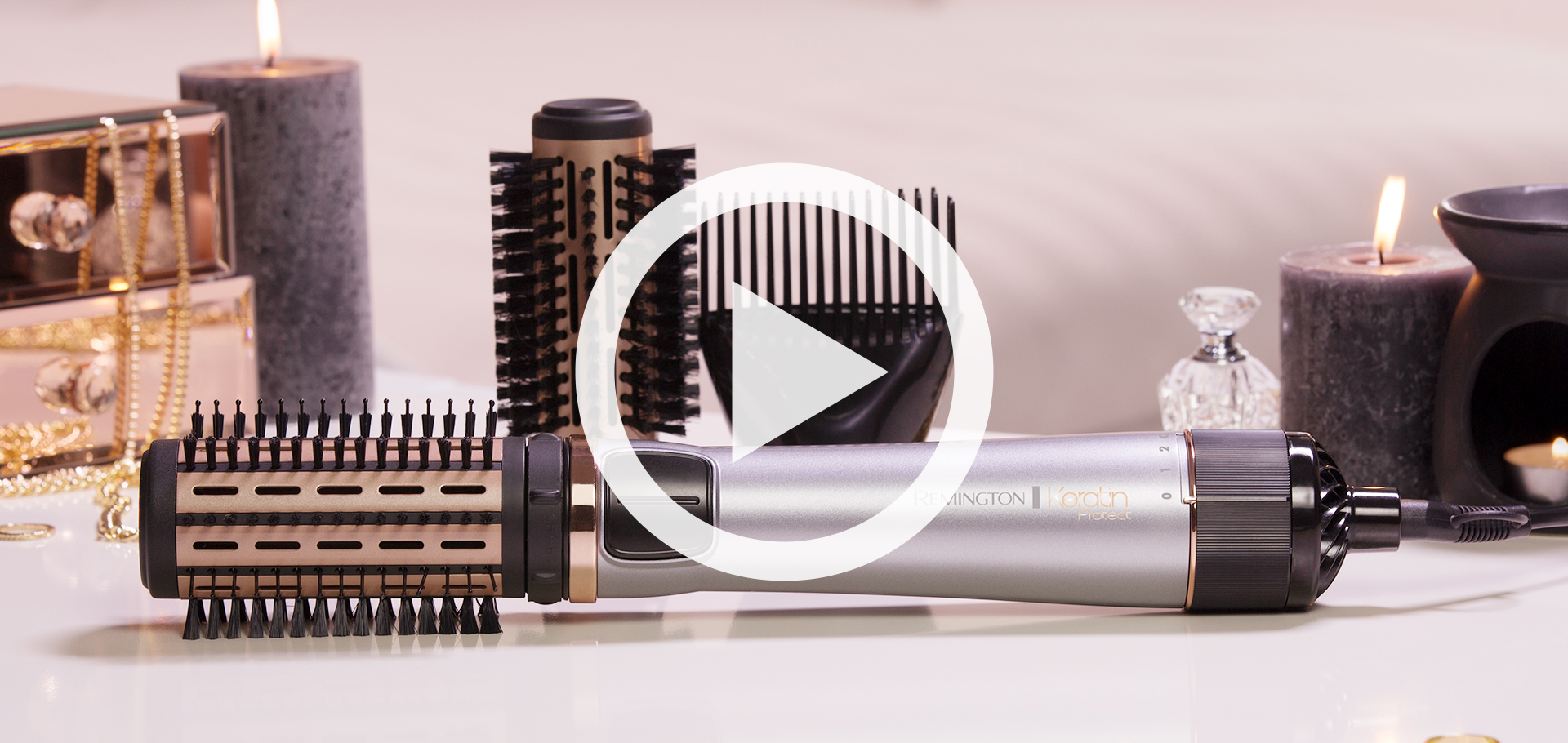 Keratin Protect Rotating Air Styler | Remington