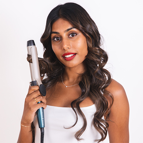 How to curl your hair with remington curler best sale