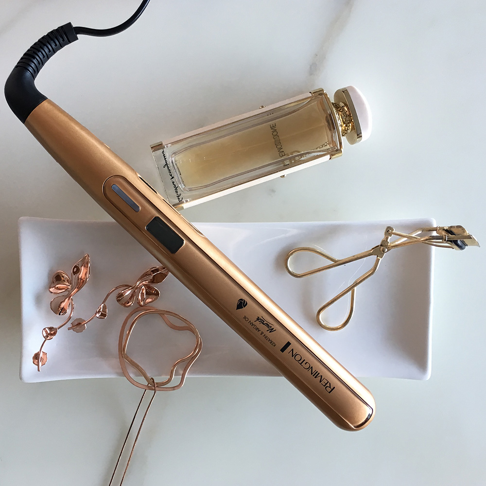 Hair straighteners with argan oil hotsell