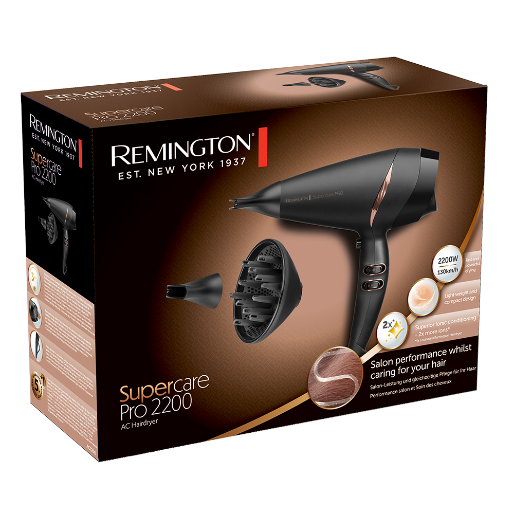 Sèche-cheveux Remington Supercare Pro 2200 AC7200 sur