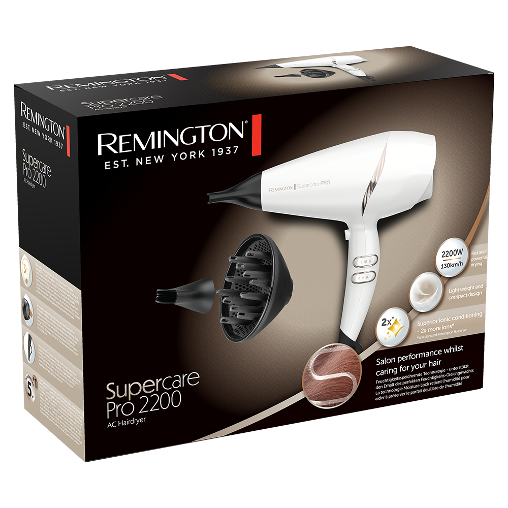 Remington Pro | SuperCare Hairdryer AC 2200